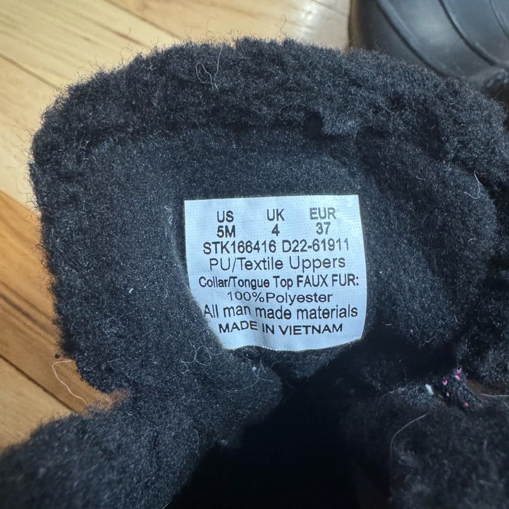 Cozy Black Faux Fur Boots - Picture 3 of 6